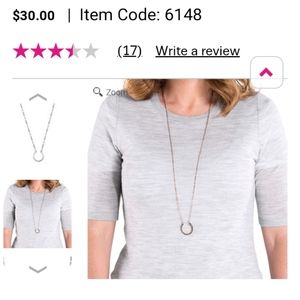 Thirty-one dream catcher charm necklace si…